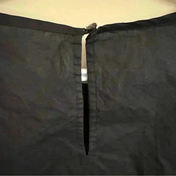 2/20 Madewell Black Cropped Eyelet Top - Women’s XS - Picture 5 of 10